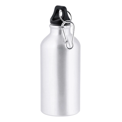 
                                                Aluminum bottle for sublimation, with a carabiner, 400 ml
                                                