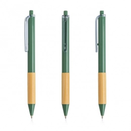 Ручка из переработанного ABS с бамбуковой деталью / Buastel