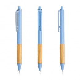 Ручка из переработанного ABS с бамбуковой деталью / Buastel