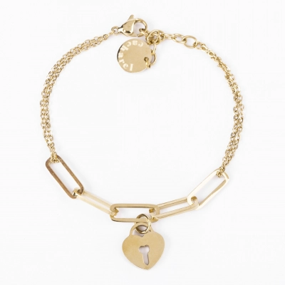 
                                                ClÃ©mence Gold Bracelet
                                                