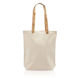 180g cotton bag with cork handles