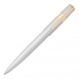 Ballpoint Pen Gear Pinstripe Silver/Gold