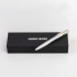 Ballpoint Pen Gear Pinstripe Silver/Gold