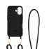 Чехол для iPhone 16 Double B черно-золотой