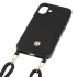 Чехол для iPhone 16 Plus Double B черно-золотой