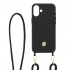 Чехол для iPhone 16 Plus Double B черно-золотой