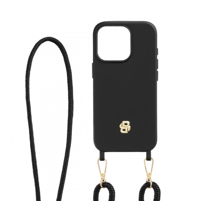
                                                Чехол для iPhone 16 Pro Double B черно-золотой
                                                