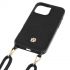 Чехол для iPhone 16 Pro Max Double B черно-золотой