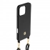Чехол для iPhone 16 Pro Max Double B черно-золотой