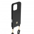 Чехол для iPhone 16 Pro Max Double B черно-золотой
