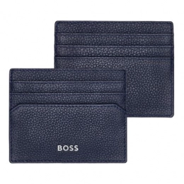 Футляр для карт Classic Grained Navy