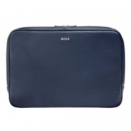 Laptop Sleeve Classic Grained Navy