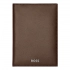 Passport Holder Classic Smooth Brown