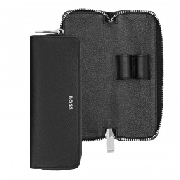Classic Grained Black Writing Case