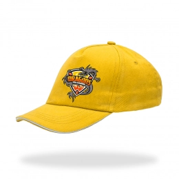 Children's 5-panel cap made of cotton