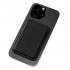 Магнитный чехол для карт для смартфона Magnet Mobile Classic Grained Black
