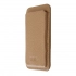 Магнитный чехол для карт для смартфона Magnet Mobile Classic Grained Camel