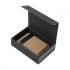 Магнитный чехол для карт для смартфона Magnet Mobile Classic Grained Camel