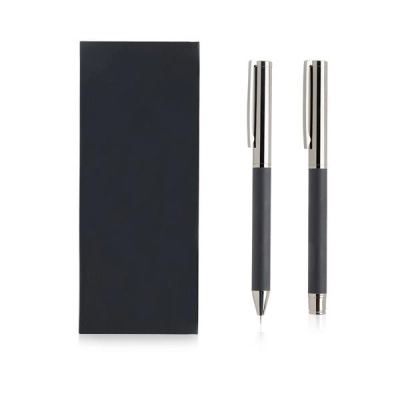 
                                                Set of metal ballpoint pen and pen
                                                