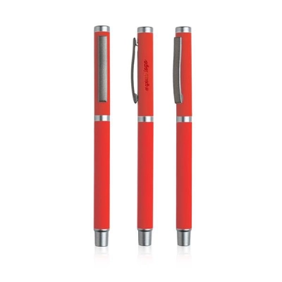 
                                                Metal soft touch ballpoint pen
                                                