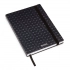 Notebook A5 Monogram Grey Lined