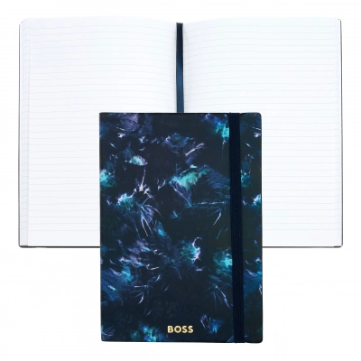 
                                                Notebook A5 Tie-dye Flower Navy Lined
                                                