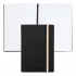 Iconic Black Lined A6 Notebook