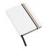 Iconic White Lined A6 Notebook