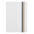 Iconic White Lined A6 Notebook