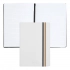 Iconic White Lined A6 Notebook