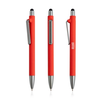 
                                                Soft Touch Pen made from recycled plastic
                                                