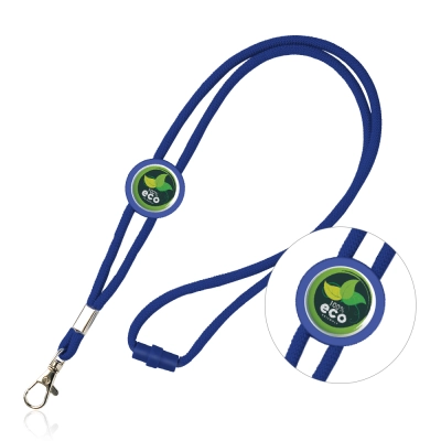 
                                                Adjustable lanyard with a carabiner
                                                