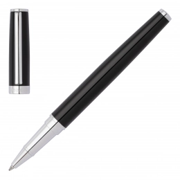 Ballpoint Pen Gear Icon Black