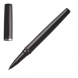 Ballpoint Pen Gear Metal Dark Chrome