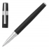 Ballpoint Pen Gear Pinstripe Black / Chrome