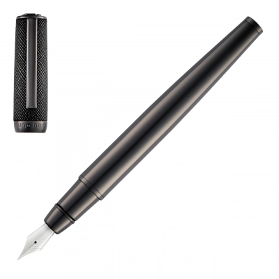 
                                                Fountain Pen Double B Saffiano Black
                                                