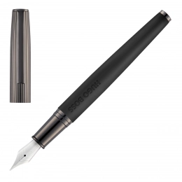 Fountain Pen Illusion Arcade Black & Gun