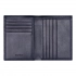 Двойной чехол для карт Classic Grained Navy
