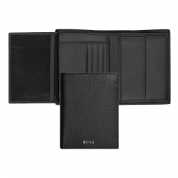 Classic Grained Black Briefcase