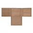 Classic Grained Camel Briefcase