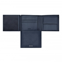 Classic Grained Navy Briefcase
