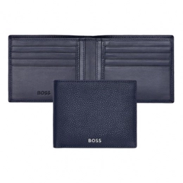 Classic Grained Navy Briefcase