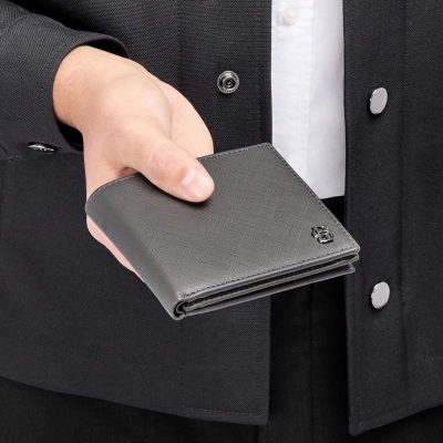 
                                                Portfolio Double B Saffiano Grey
                                                