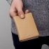 Портфель для карт Classic Grained Camel