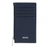 Кошелек для карт с замком Classic Grained Navy