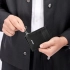 Кошелек для карт с замком Classic Smooth Black