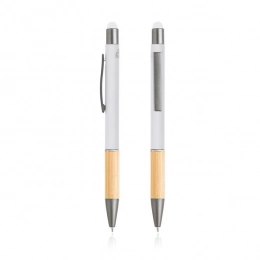 Recycled aluminum pen with touch function