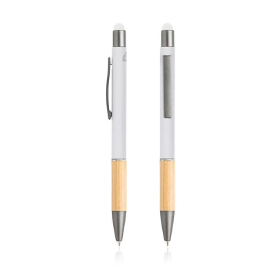 
                                                Recycled aluminum pen with touch function
                                                