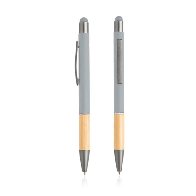 
                                                Recycled aluminum pen with touch function
                                                