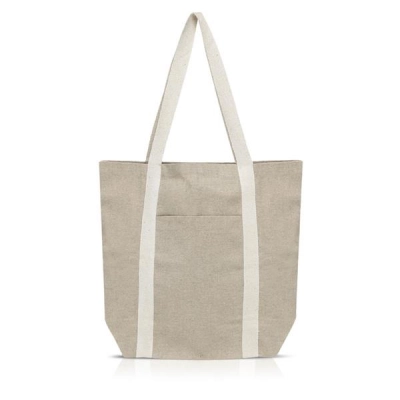 
                                                Cotton recycling bag 300g with outer pocket
                                                